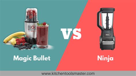 Bullet Vs Ninja Blender