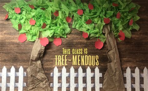 Bulletin Board Apple Tree