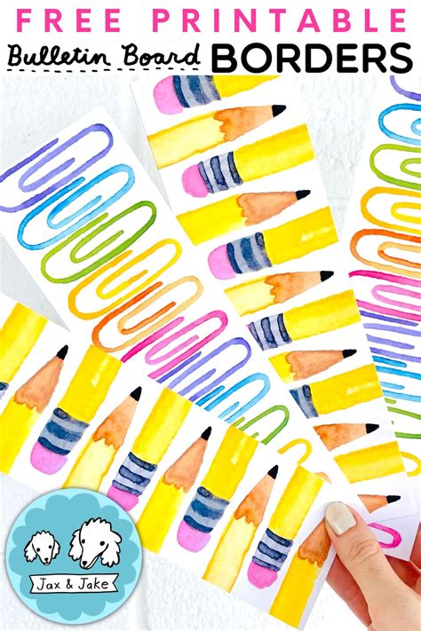 Bulletin Board Decorations Printable