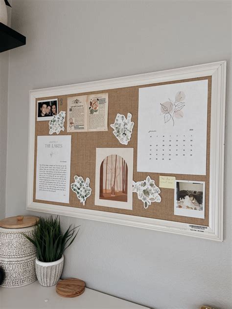 preppy bulletin board perfect for a dorm room or kids