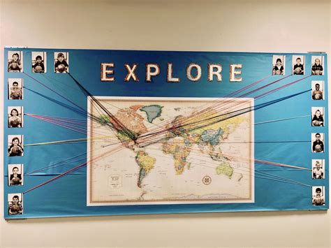 Bulletin Board Map