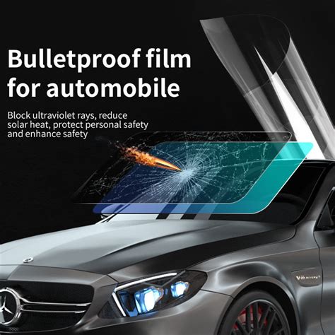 bulletproof window film for cars