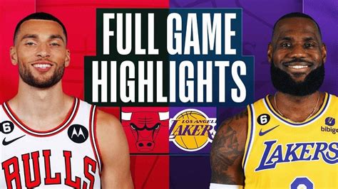 bulls vs lakers 2023