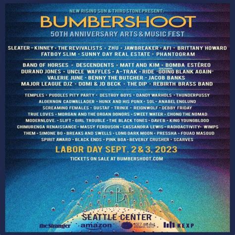 Bumbershoot 2023 Dates