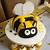 bumble bee birthday cake ideas