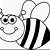 bumble bee coloring pages