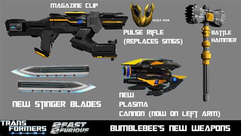Bumblebee Transformers Senjata