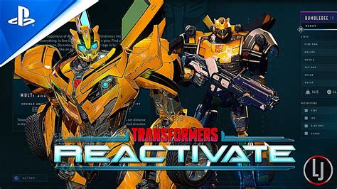 Bumblebee Transformers Video Game