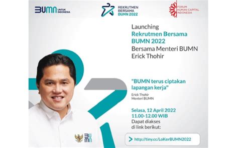 bumn rekrutmen 2022