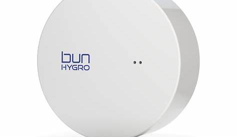 Registrador WiFi de temperatura y humedad Bun HygroX