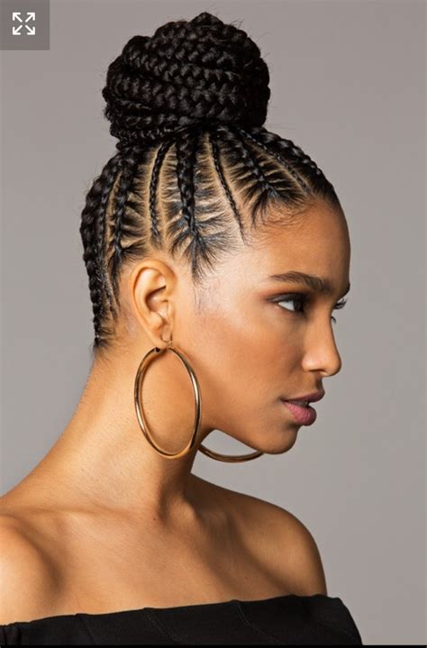 This Bun Hairstyles For African Hair For Bridesmaids