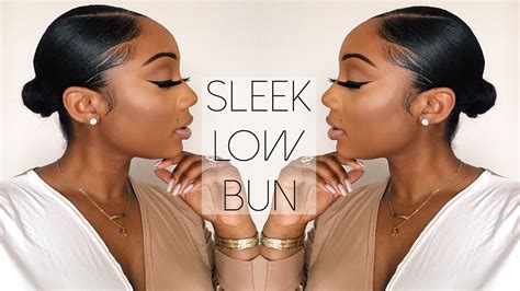  79 Gorgeous Bun Hairstyles For Relaxed Hair For New Style