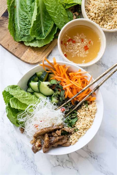 bun thit nuong nutrition