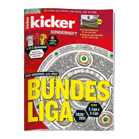 bundesliga kicker sonderheft