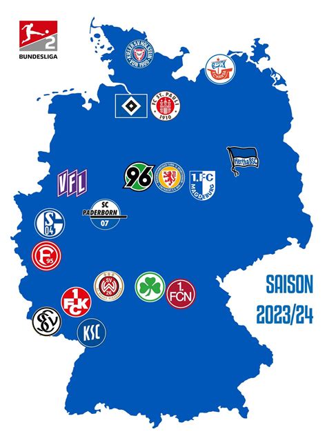 bundesliga teams map 2017