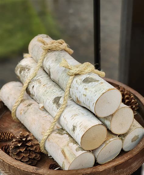 Bundle Of Birch Logs