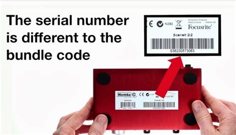 Sound Sketch Focusrite / Novation 的 Serial Number 跟 Bundle Code 使用說明