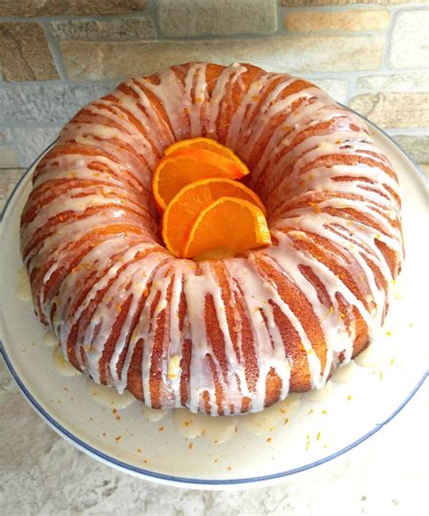 Bundt Cake Glaze Orange
