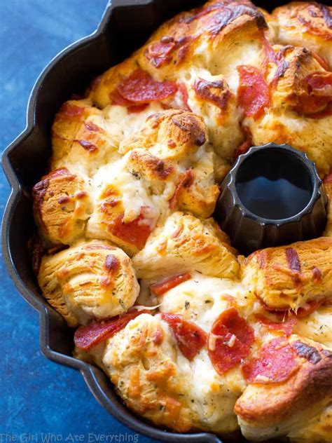 bundt pan pizza monkey bread