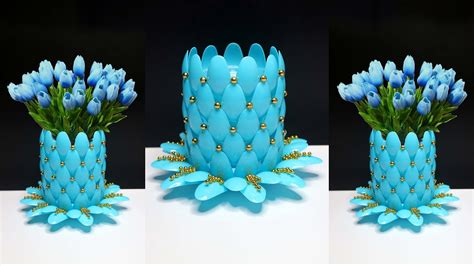 Bunga Dari Sendok Plastik, Cara Baru Untuk Membuat Lampion Bunga Yang Menakjubkan