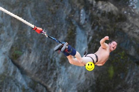 bungee nude jump
