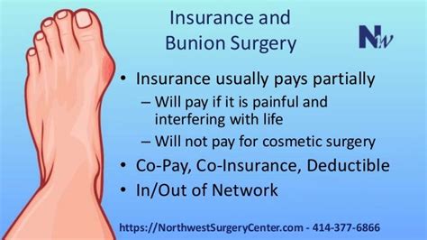 bunion surgery cost with insurance