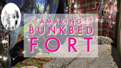 Bunk Bed Blanket Fort