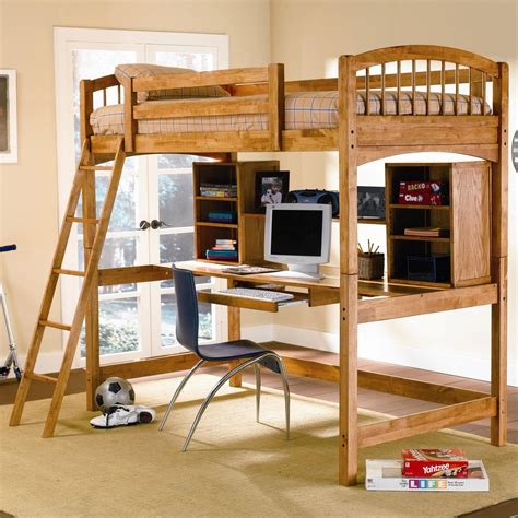 Bunk Bed Loft Workstation