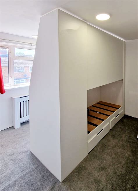 Bunk Bed Room Divider