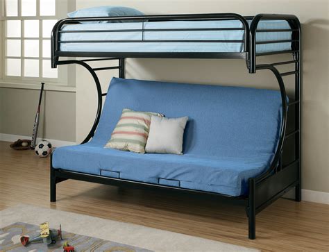 Bunk Bed With Futon At The Bottom