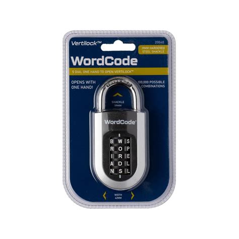 Bunnings Padlock With Code