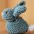bunny knitting