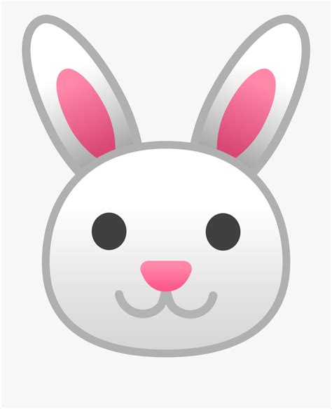 bunny face clip art free