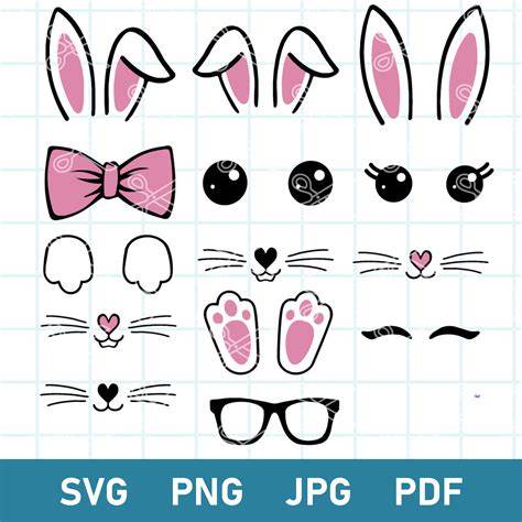 Download bunny-easter-bundle SVG