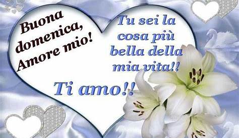Buongiorno domenica Good Morning Good Night, Good Day, Italian
