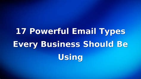 burden of Business Emails