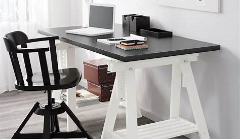 Bureau Avec Treteau Ikea 8 x Tréteaux Pour Un "Home Office" Déco & Tendance