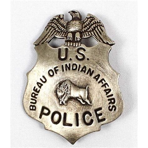 bureau of indian affairs badge