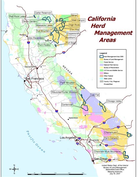 bureau of land management california map