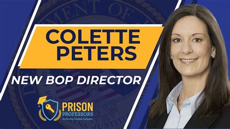 bureau of prisons director peters