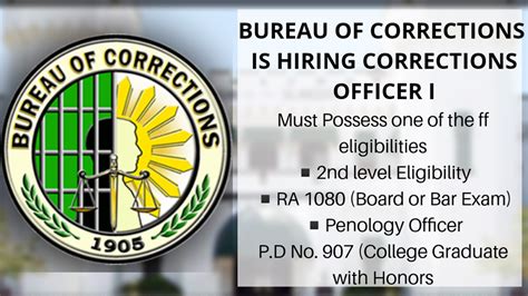 bureau of prisons job vacancies