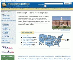 bureau of prisons website