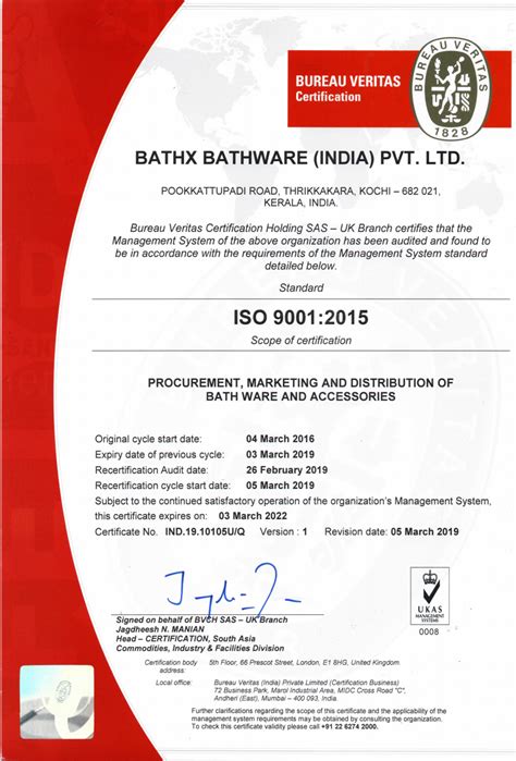 bureau veritas certification india