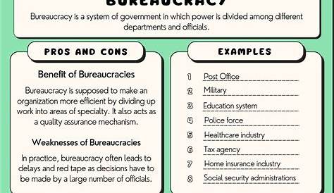 Bureaucracy Examples 5 Of Bureaucratic Configurations High