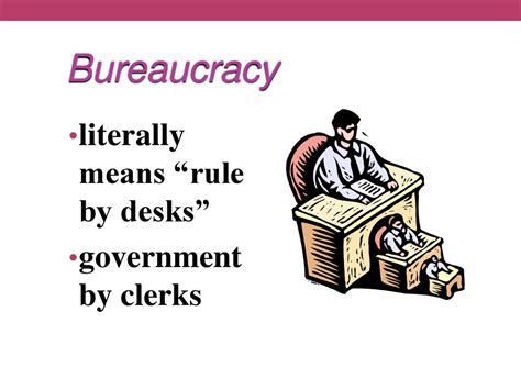 bureaucracy literally translated means