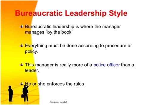 bureaucratic leadership style definition