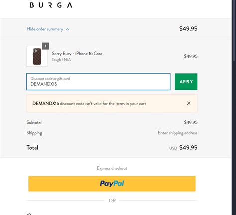 Burga Cases Discount Code