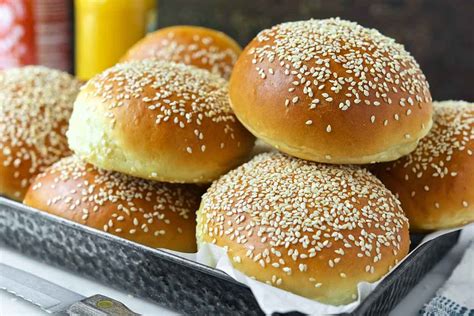 Burger Buns Using Cake Flour
