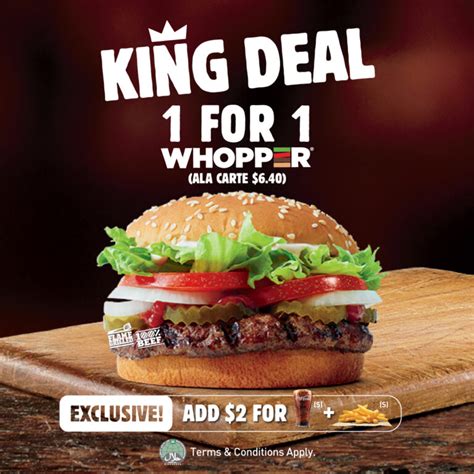 burger king 1 dollar whopper