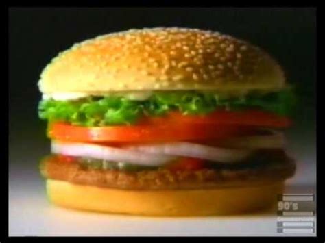 burger king 1998 commercial